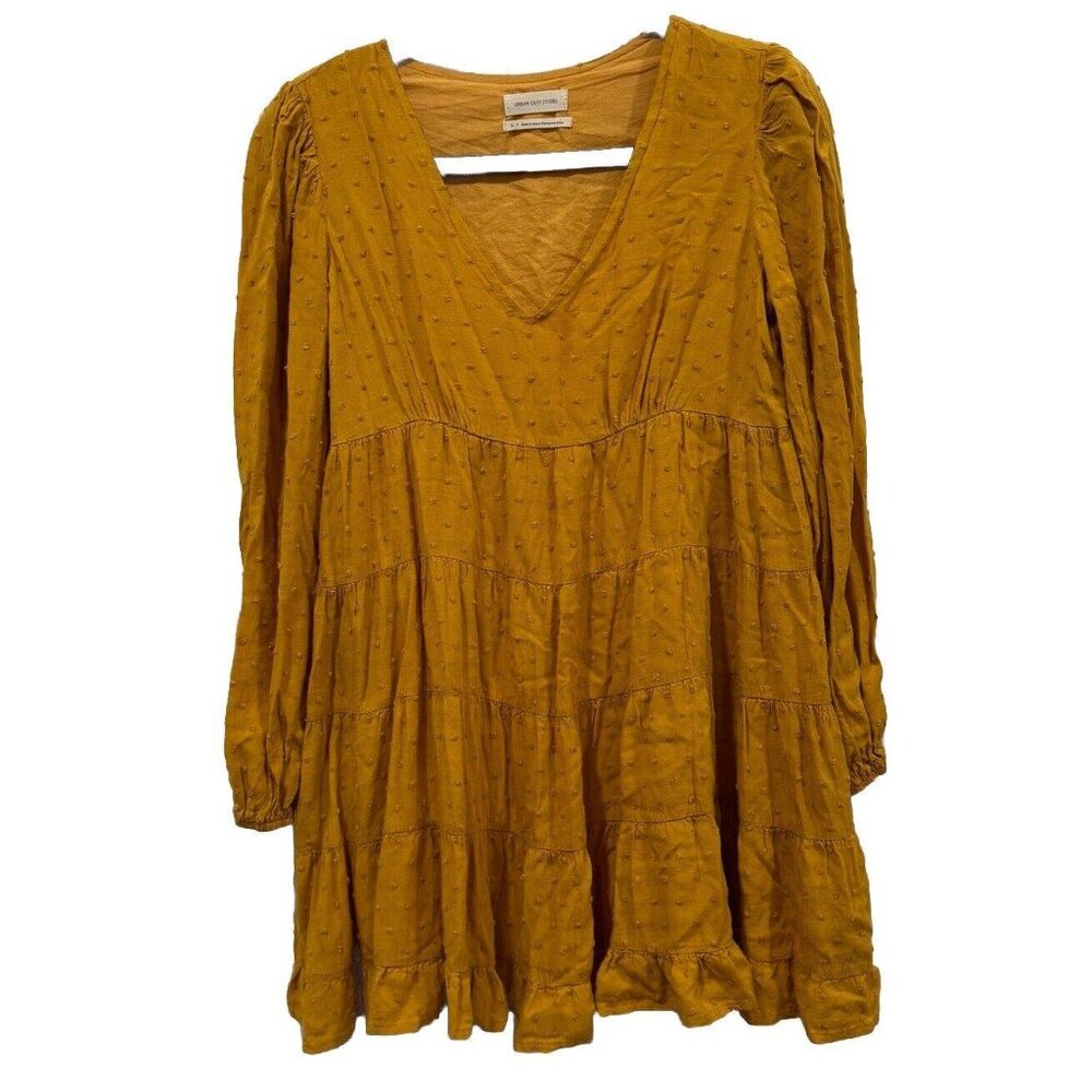 Urban Outfitters Mustard Yellow Dress